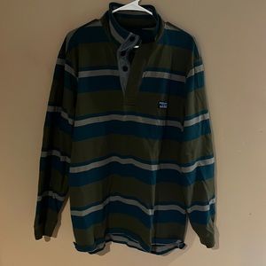 Mens LLBean rugby shirt